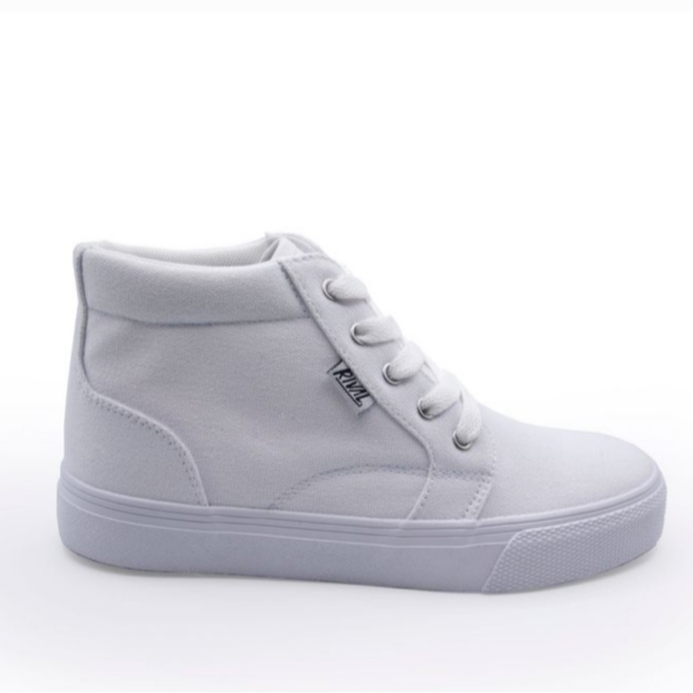 White High-Top Sneakers